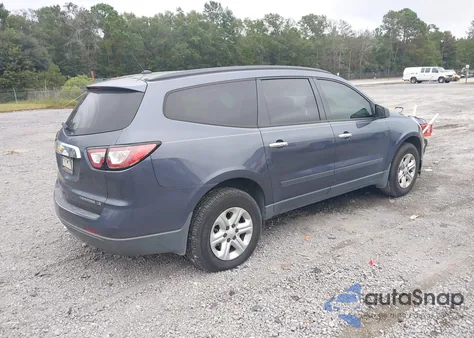 2014 Chevrolet Traverse Ls из США, поврежденный, VIN 1GNKRFED4EJ284089